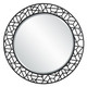 Uttermost - 09907 - Mirror - Mosaic - Satin Black