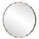 Uttermost - 09994 - Mirror - Pali - Antiqued Brushed Gold