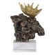 Moose Bust Sculpture (18187)