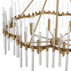 Crystal Eight Light Chandelier (21389)