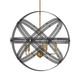 Uttermost - 21606 - Five Light Pendant - Spherical - Bronze And Antique Brass