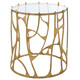 Uttermost - 22894 - Side Table - Ritual - Aged Gold Leaf