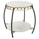 Uttermost - 22974 - Side Table - Chainlink - Antiqued Gold