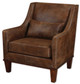 Uttermost - 23030 - Arm Chair - Clay - Antiqued Brass