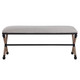 Uttermost - 23528 - Bench - Firth - Rustic Iron
