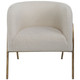 Uttermost - 23686 - Accent Chair - Jacobsen - Aged Gold