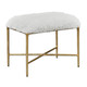 Uttermost - 23784 - Bench - Charmed - Soft Gold
