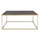 Uttermost - 25370 - Coffee Table - Trebon - Stainless Steel