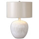 Uttermost - 26194-1 - One Light Table Lamp - Georgios - Ivory Glaze with Dark Tan Undertones