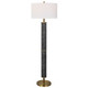 Uttermost - 30102 - One Light Floor Lamp - Summit - Antique Brass