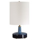 Uttermost - 30364-1 - One Light Table Lamp - Abyss - While Brass