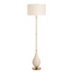 Uttermost - 30461 - One Light Floor Lamp - Dewdrop - Brushed Antique Brass