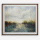 Uttermost - 32352 - Framed Print - Blue Reverie - Aged Walnut