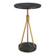 Uttermost - 50066 - Accent Table - Rosston - Brass