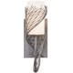 Varaluz - 240K01SL - One Light Wall Sconce - Flow - Steel