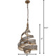 Flow Three Light Pendant (240P03HO)