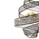 Flow Three Light Pendant (240P03MBFG)
