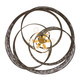 Flow Six Light Pendant (240P06LMBFG)