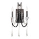 Varaluz - 270W02OX - Two Light Wall Sconce - Barcelona - Onyx