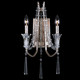Varaluz - 270W02TR - Two Light Wall Sconce - Barcelona - Transcend Silver