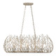 Varaluz - 271N06GD - Six Light Linear Pendant - Bask - Gold Dust