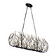 Bask Eight Light Linear Pendant (271N08MBFG) Bask Eight Light Linear Pendant (271N08MBFG)