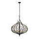 Bask Six Light Pendant (271P06MBFG)