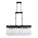 Matrix Eight Light Linear Pendant (309N08MBFG) Matrix Eight Light Linear Pendant (309N08MBFG)