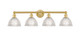 Innovations - 616-4W-SG-G422 - Four Light Bath Vanity - Edison - Satin Gold