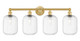 Innovations - 616-4W-SG-G460-7CL - Four Light Bath Vanity - Edison - Satin Gold
