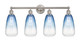 Innovations - 616-4W-SN-G480-6SB - Four Light Bath Vanity - Edison - Brushed Satin Nickel