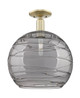 Innovations - 716-1C-AB-G1213-14SM - One Light Semi-Flush Mount - Arcadia - Antique Brass