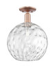 Innovations - 716-1C-AC-G1215-12 - One Light Semi-Flush Mount - Arcadia - Antique Copper