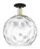 Innovations - 716-1C-BAB-G1215-14 - One Light Semi-Flush Mount - Arcadia - Black Antique Brass