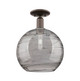 Innovations - 716-1C-OB-G1213-12SM - One Light Semi-Flush Mount - Arcadia - Oil Rubbed Bronze