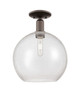Innovations - 716-1C-OB-G124-12 - One Light Semi-Flush Mount - Arcadia - Oil Rubbed Bronze