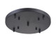 Matteo Lighting - CP0105BK - Ceiling Canopy - Multi Ceiling Canopy (Line Voltage) - Black