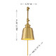 Two Light Wall Sconce (M90089NB)