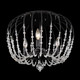Voliere Three Light Semi-Flush Mount (343S03MB)