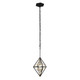 Varaluz - 353M01MBFG - One Light Mini Pendant - Marcia - Matte Black/French Gold
