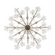 Wildflower Six Light Chandelier (378C06GDAR)