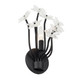 Wildflower One Light Wall Sconce (378W01MB)