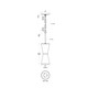 Mad Hatter One Light Mini Pendant (390M01MBFG)