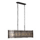 Park Row Six Light Linear Pendant (393N06MBFG)