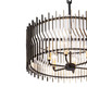 Park Row Six Light Pendant (393P06MBFG)