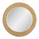 Varaluz - 457MI40FGN - Mirror - Athena - French Gold/Natural Seagrass