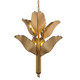 Varaluz - 901C06GO - Six Light Chandelier - Banana Leaf - Gold