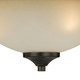 Halifax Two Light Semi Flush Mount (C0077)