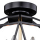 Turin Four Light Semi Flush Mount (C0174)
