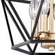 Turin Four Light Semi Flush Mount (C0174)
